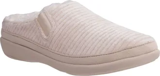 Revitalign Apres Faux Fur Lined Slipper in Oatmeal at Nordstrom, Size 12