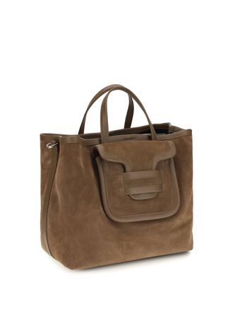 Pierre Hardy Alpha Day Tote Shoulder Bag - Brown
