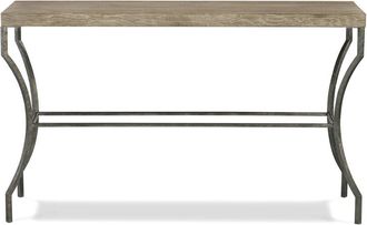 Bernhardt Tribeca Console Table With Steel Legs