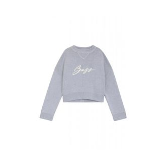 HUGO BOSS Mujer, Jerseys, Gris, Talla: M