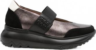 Wonders Womens Mary Jane Platform Slip On In Negro Combo
