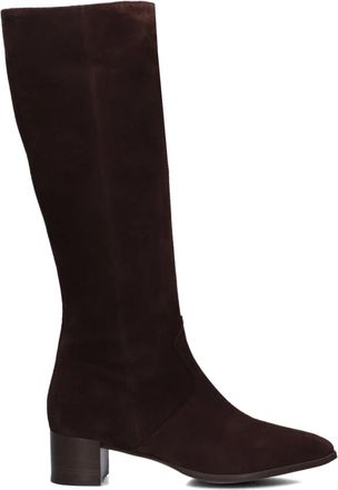 Notre-V Elegante hoge laarzen voor herfst/winter - Dames - Hoge Laarzen - Bruin - 40 EU - Wol - Schoenen