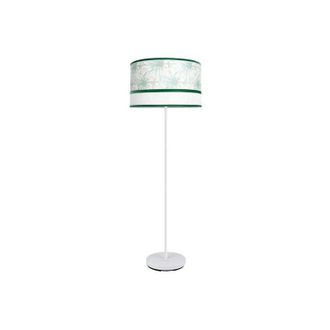 Fabrilamp L&aacute;mpara De Pie Salon Caledonia 1xe27 Blanco/verde 40d
