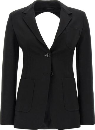 Max Mara Anagni Blazer - Dames - Blazers - Zwart - 2XS - Jassen