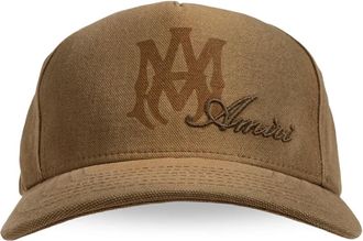 Amiri Branded Baseball Cap - Heren - Petten - Bruin - ONE Size - Katoen - Accessoires