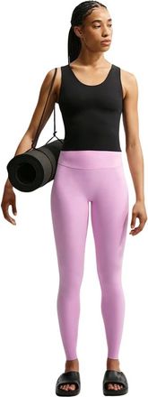 Nike Zenvy High-waisted Full-Length Leggings - Dames - Sport - Roze - Maat: S Nylon