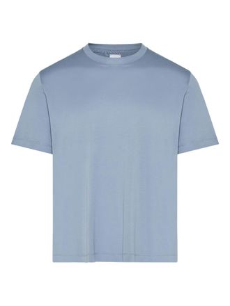 Eleventy crew neck t-shirt - men - Modal/Cotton - L - Blue