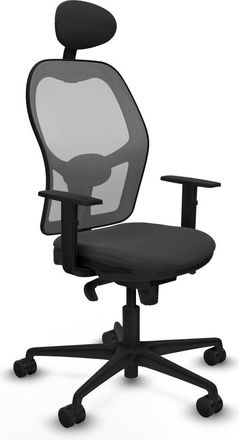 Piqueras y Crespo Sedia Da Ufficio Piqueras Y Crespo 1d036n1 Grigio Scuro