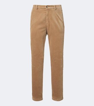 Brunello Cucinelli Cotton corduroy straight pants