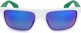 adidas Mens White Sport Sunglasses OR0023-90W-2