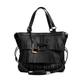 Lancel 1er Flirt Handtas - Dames - Tassen - Zwart - Maat: ONE Size Zijde