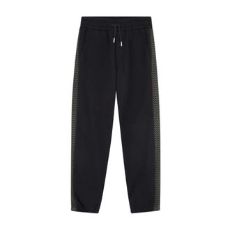Lanvin Trousers - male - Lanvin - Sweatpants - Black - 4 Y - Kids