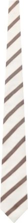 Windsor Gestreept Das - Heren - Stropdassen - Bruin - ONE Size - Accessoires