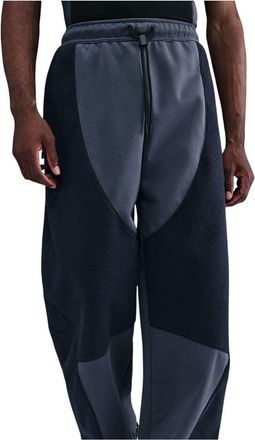 Nike Tech Boreas Knit Open-Hem Trousers Thunder Blue Obsidian Black IB3365-437
