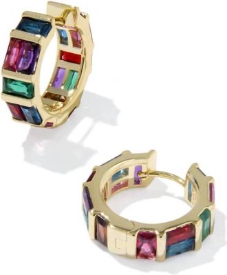 Kendra Scott Womens Jamie Huggie Earrings In Gold
