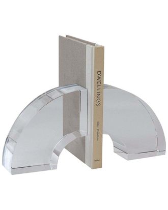 Port 68 Nolan Crystal Bookends Pair