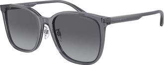 Emporio Armani EA4206D Asian Fit Polarized 5029T3 Mens Sunglasses Grey Size 57