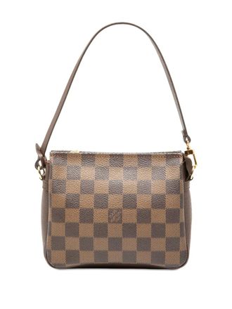 Louis Vuitton 2002 Damier Ebene Trousse Pochette handbag - Brown
