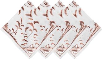 Juliska Country Estate Harvest Set of 4 Napkins in Sepia at Nordstrom