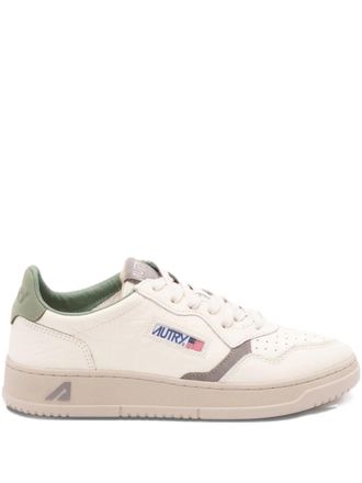 Autry Medalist leather sneakers - Neutrals