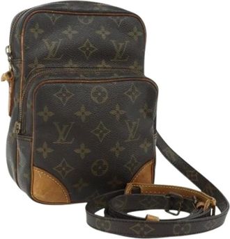 Louis Vuitton Pre-owned Cross Body Bags, female, Brown, Size: ONE SIZE Pre-owned Monogram Canvas Shoulder Bag