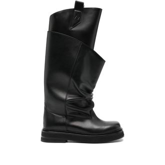 The Attico 35mm Passeggiata Leather Knee-high Boots