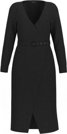 Guess Zwarte Maxi Jurk door Marciano - Dames - Casual kleedjes - Zwart - XL - Kleedjes