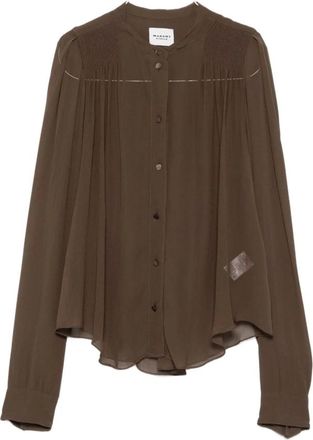 Isabel Marant Dames, Blouses & Shirts, Groen, Maat: S Viscose