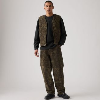 Levi's 568 Loose Straight Double Knee Carpenter Pants - Mens - 28X32 - Green