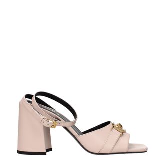 Versace Damens Sandalen Rosa Leder/Rosa Sohle