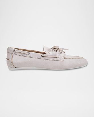Marc Fisher Uleena Suede Moccasin Boat Loafers