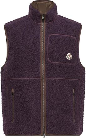 Moncler Moncler Knit Vest, Men, Purple, Size: Xxl