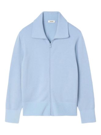 Sandro zipped cardigan - Blue