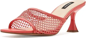 Nine West Cabana Womens Sandals Coral : 8.5 M, Faux Leather/Textile