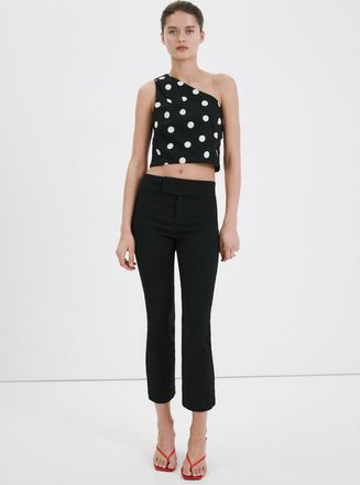 Mango Top asimmetrico pois nero - Donna - XS - MANGO