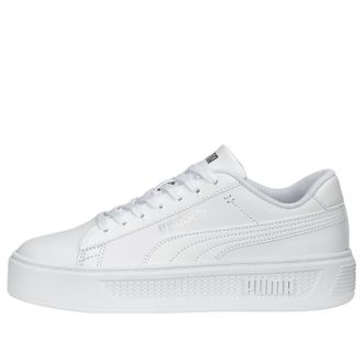 Puma (WMNS) PUMA Smash Platform V3 White 390758-01