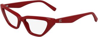 Karl Lagerfeld Kl 6175 Optisch Montuur - Dames - Brillen - Rood - 53 MM - Accessoires
