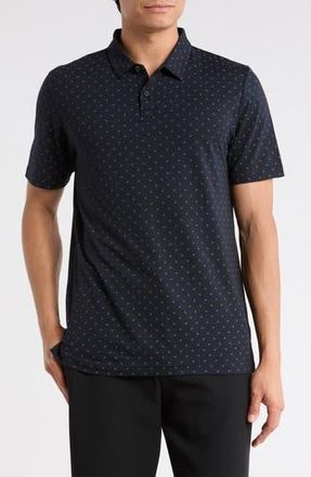 Travis Mathew Cape Verde Knit Polo in Black at Nordstrom Rack, Size Medium