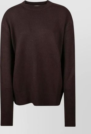 Frankie Shop wool cashmere oversized crewneck sweater