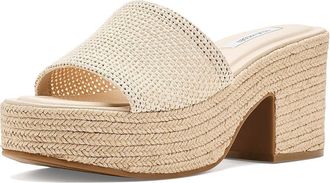 Steve Madden Trippy Womens Wedge Shoes Natural 1 : 7.5 M, Synthetic