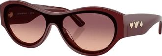 Emporio Armani Ea 4265U 63238D Zonnebril - Dames - Zonnebrillen - Bruin - 36 MM - Accessoires