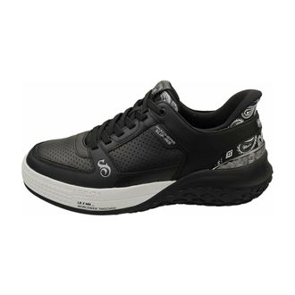 Skechers Sizzle Toke Sneaker - Heren - Sport - Zwart - Maat: 42 EU Leer