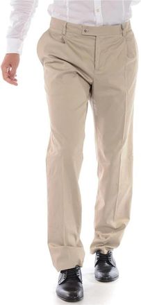 Daniele Alessandrini Jeans - Heren - Nette broeken - Beige - 2XL - Katoen - Broeken