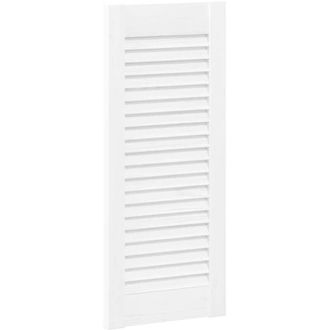 vidaXL Ante a Lamelle 4 pz Bianche 61,5x29,5 cm vidaXL