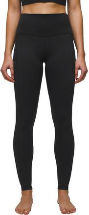 Prana Luxara Pocket Leggings in Black at Nordstrom, Size X-Small