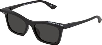 Balenciaga Standard Rectangular Unisex Sunglasses BB0099S 001 52