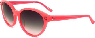 Linda Farrow MATTHEW WILLIAMSON MW33 C4 Womens Sunglasses Pink Size 59