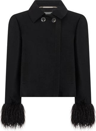 Alberta Ferretti Mujer, Chaquetas, Negro, Talla: L