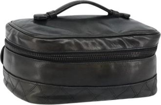 Chanel Pre-owned Vintage Hand Bag - Dames - Vintage Handtas - Zwart - ONE Size - Leer - Vintage
