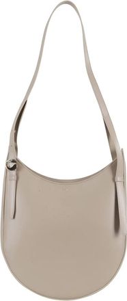 Coperni Taupe Leren Hobo Heuptas - Dames - Schoudertassen - Grijs - ONE Size - Leer - Tassen